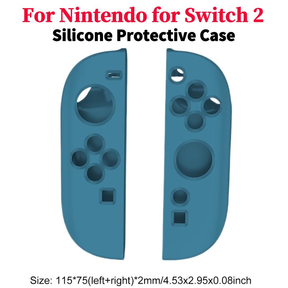 For Nintendo Switch 2 Joy-Con Controller Handle Silicone Protective Case Anti-Slip Protection Covers For NS 2 Game Controller