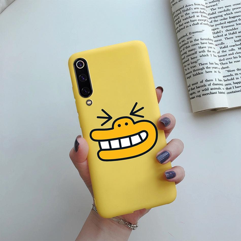 Case For Xiaomi Mi 8 9 Lite SE Fashion Silicone Love Heart Sunflower Phone Case Cute Cover Coque on Mi8 Mi9 9SE 8Lite 9Lite Case