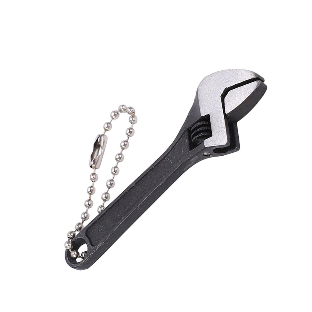 Keychain Wrench Steel Galvanized Adjustable Portable Professional High Hardness Mini Spanner for