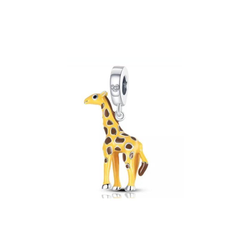 Copper Plated Cz Herocross Cartoon Rabbit Charm Family Mother Beads Stopper Fit Original European Bracelet Jewelry