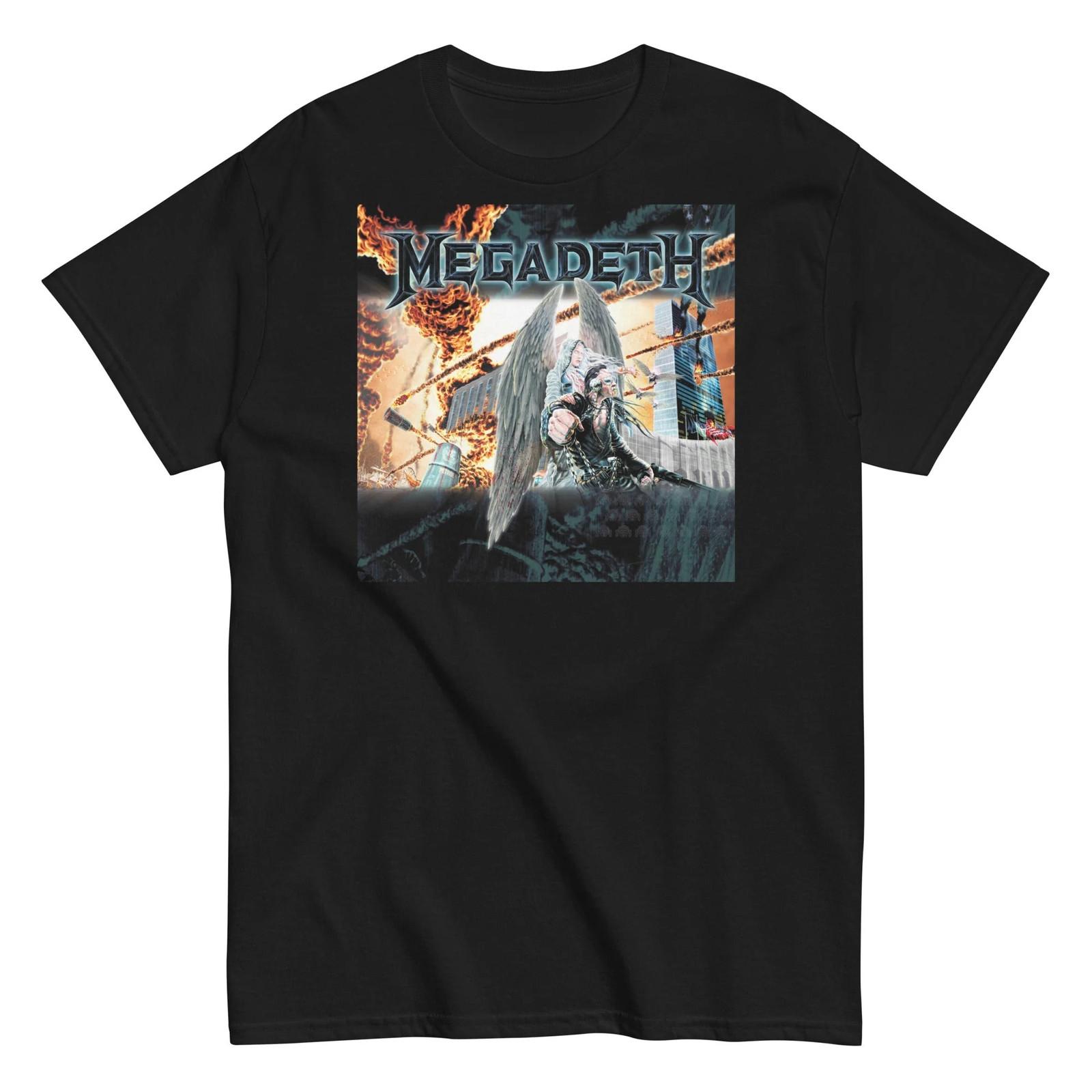 Megadeth - Angel Flames T Shirt L