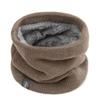 Soft Knitted Neck Warmer Thickened Lining Face Mask Fashion Neck Scarves  Women Men