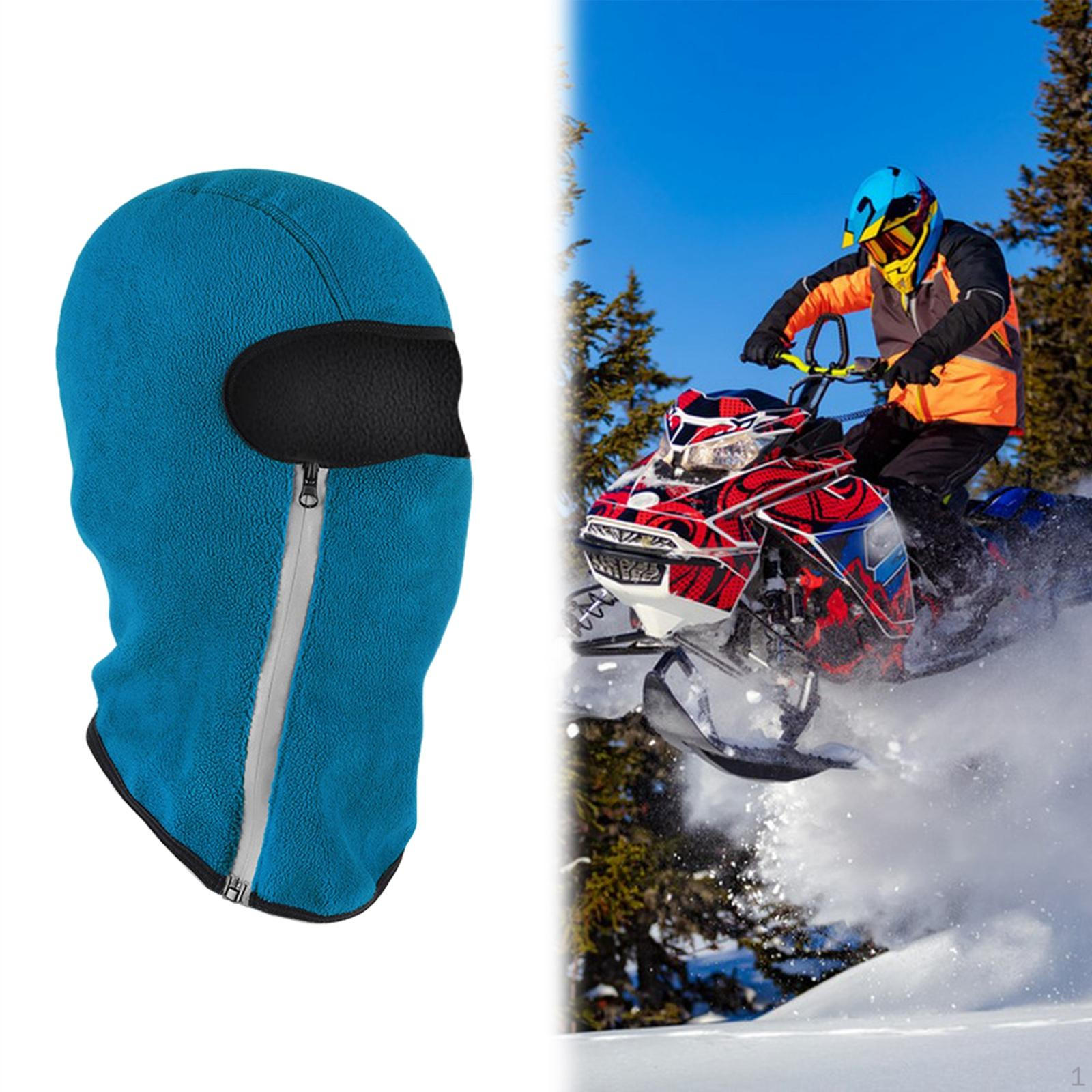 Балаклава маска для лица лыжный головной убор кепка зимняя термошапка для мужчин и женщин — фото 13