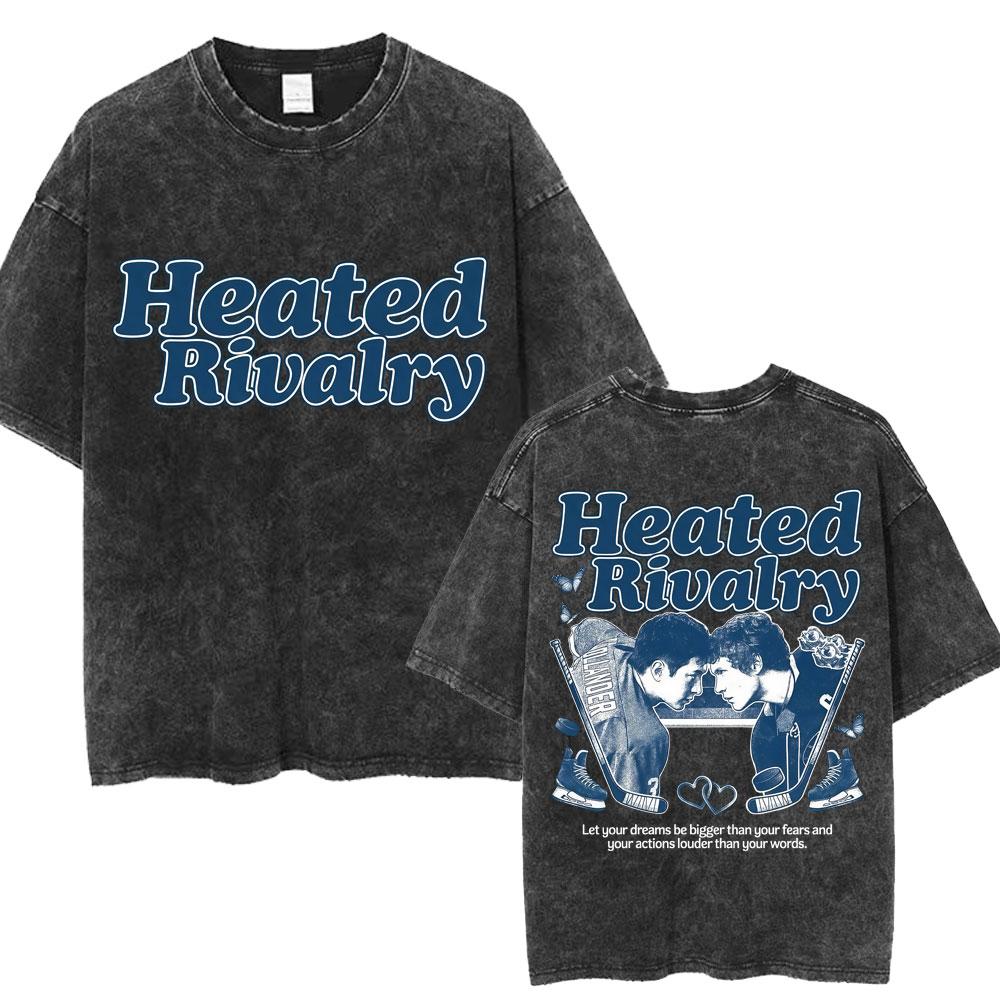 Washed Heated Rivalry Hollander Ilya Graphic T Shirt Men Women Fashion Vintage Yk T Shirt Cotton Oversized Casual T Shirts