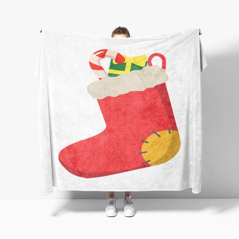 Wohndekoration Plüsch Überwurf Sofadecke Tagesdecke Bett flauschig weiche Decken Dekor Plaid Modern Halloween Frohe Weihnachten Winter