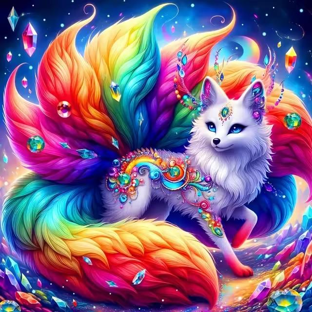 

Алмазная вышивка лиса 5D DIY картина животное новое поступление стразы картина мозаика вышивка крестом ручная работа подарок Full Round 20x20CM