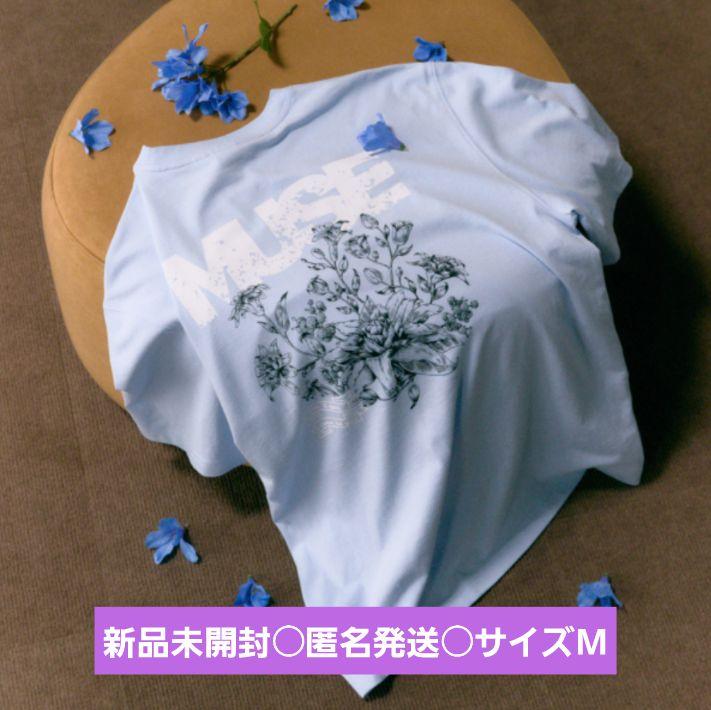 

[Б/У] Футболка BTS JIMIN MUSE Светло-голубая M Чимин