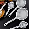 80 Mesh Fine Mesh Filter Spoon 304 Stainless Steel Kitchen Sieve  Juice Filtering