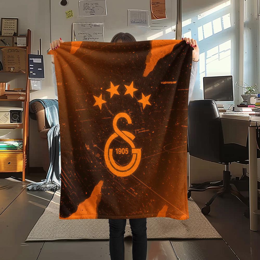 Galatasaray2Flannel Blanket, High quality Comfortable for All Seasons, Home Decor, Warmth and Comfort
