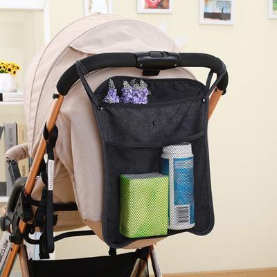 Pram Örgü Puset Asılı Bebek Arabası Çantası Bebek Bezi Depolama Şişe Organizatör