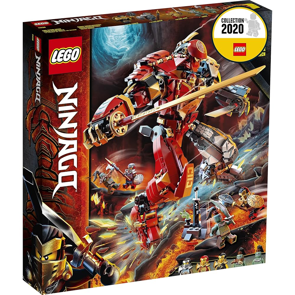 LEGO Ninjago Giant Mech Firestone 71720 Building Set with Action Figures and Accessories
