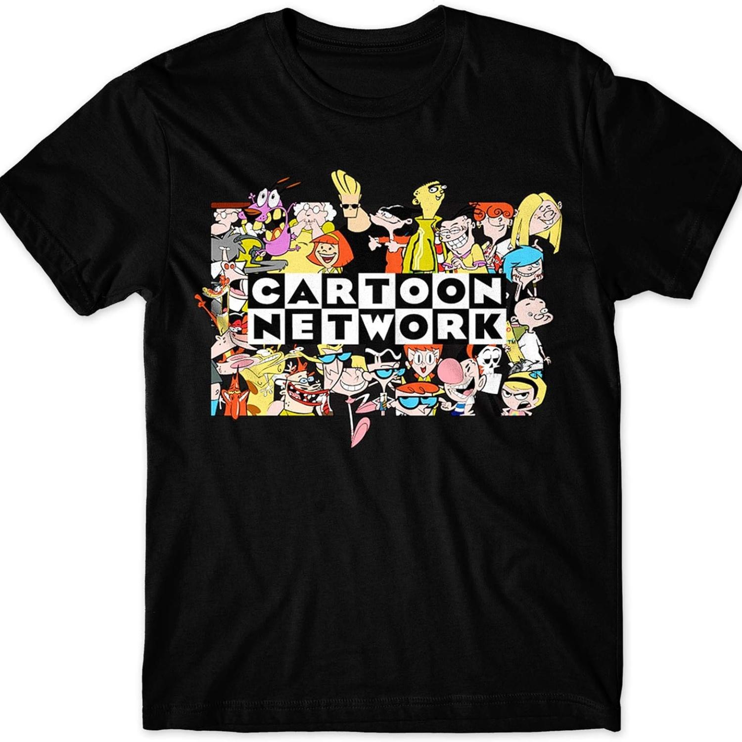 

Cartoon Network Logo Throwback Classic T-Shirt L чёрный