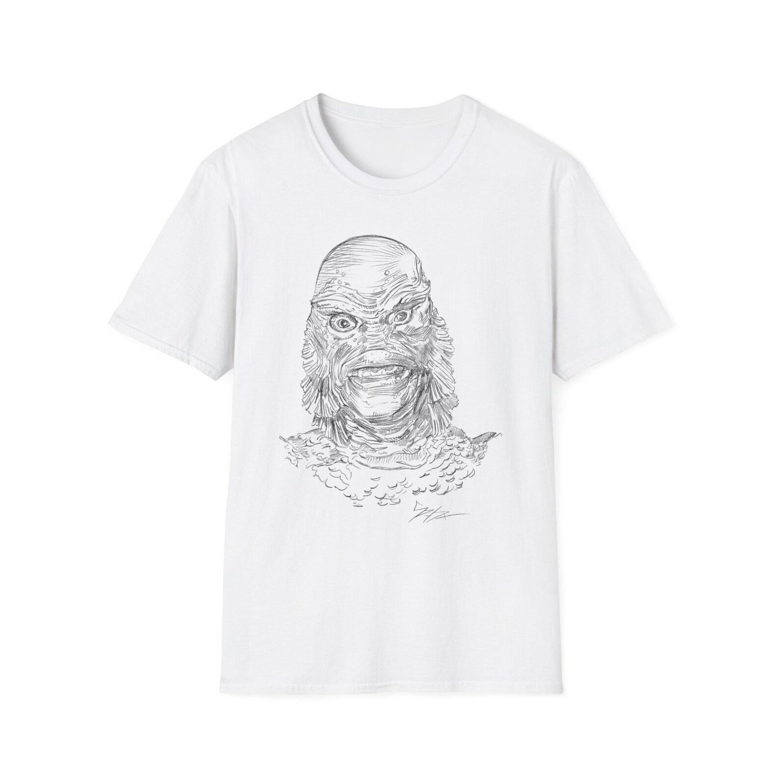 Creature from the Black Lagoon T-Shirt, Vintage Horror Movie Tee S