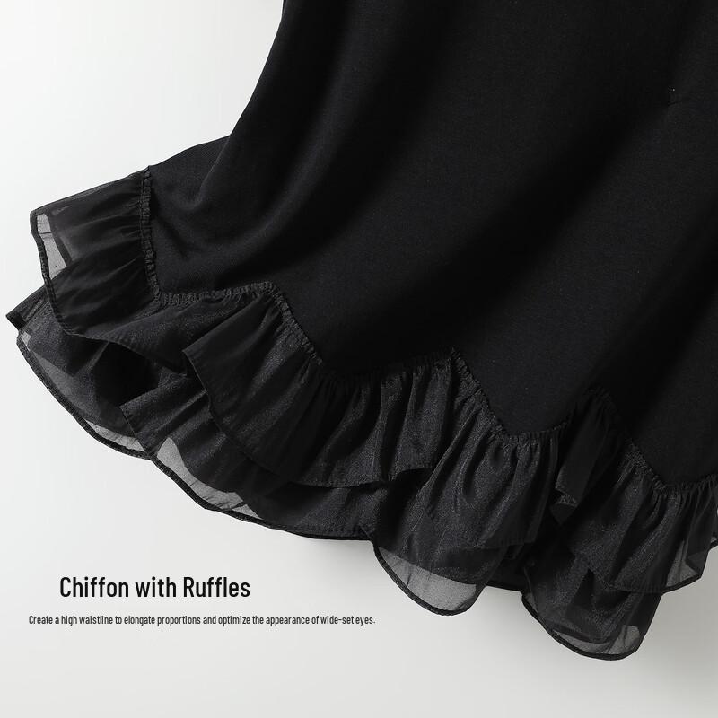 Women's Ruffled Hem Short Sleeve T-Shirt