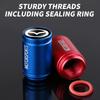 4pcs Car Tyre Valve Cap Bolt-on Nozzle Dust Cap Wheel Valve Cap For Mazda 3 5 6 323 626 RX8 7 MX3 MX5 CX5 Axela Atenza Gadgets