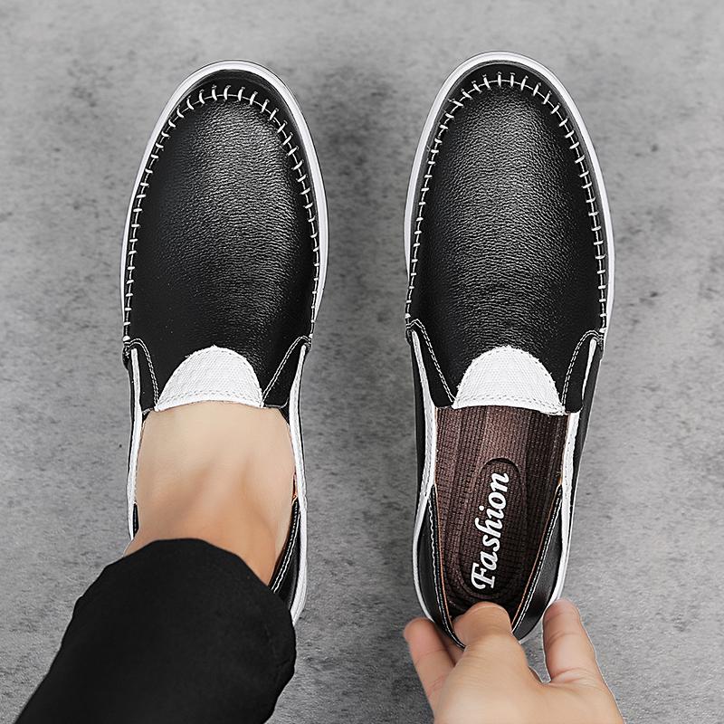 Nová korejská verze Trendu Ležérní Pánské Boty Jarní Prodyšné Board Boty Outdoorová móda Muži Byty