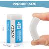 YISAN Cap Erasers for Pencils,Top Eraser & White Eraser Set, 80+8PCS Eraser Set,71334