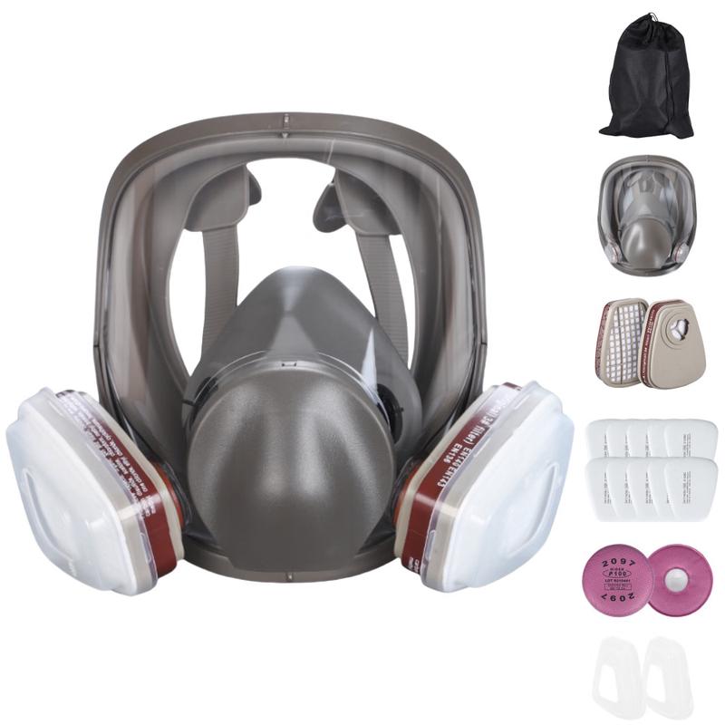 DAXTE Full Face Gas Mask Respirator