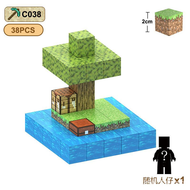 

Магнітний конструктор Магнітні будівельні блоки Іграшки Веселий та навчальний ігровий набір для дитячої творчої будівельної гри темно-сірий