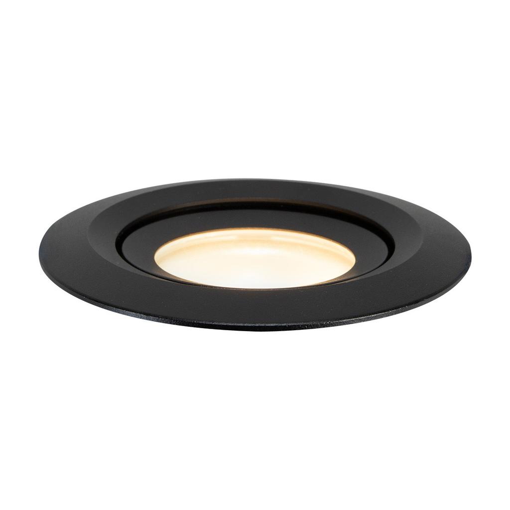 Oprawa Wpuszczana Lagos Ip65 1 Gu10 Czarny Light Prestige Lp-4425/1Rm Bk