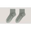 Autumn and Winter Solid-color Mid-calf Socks for Men, Pure Cotton Breathable, Sweat-absorbing and Odor-proof Socks, Casual Sports Socks