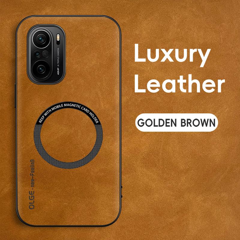 

Магнитный ретро кожаный чехол для Xiaomi Poco F3 PocoF3 Беспроводная зарядка Чехол для телефона For Poco F3