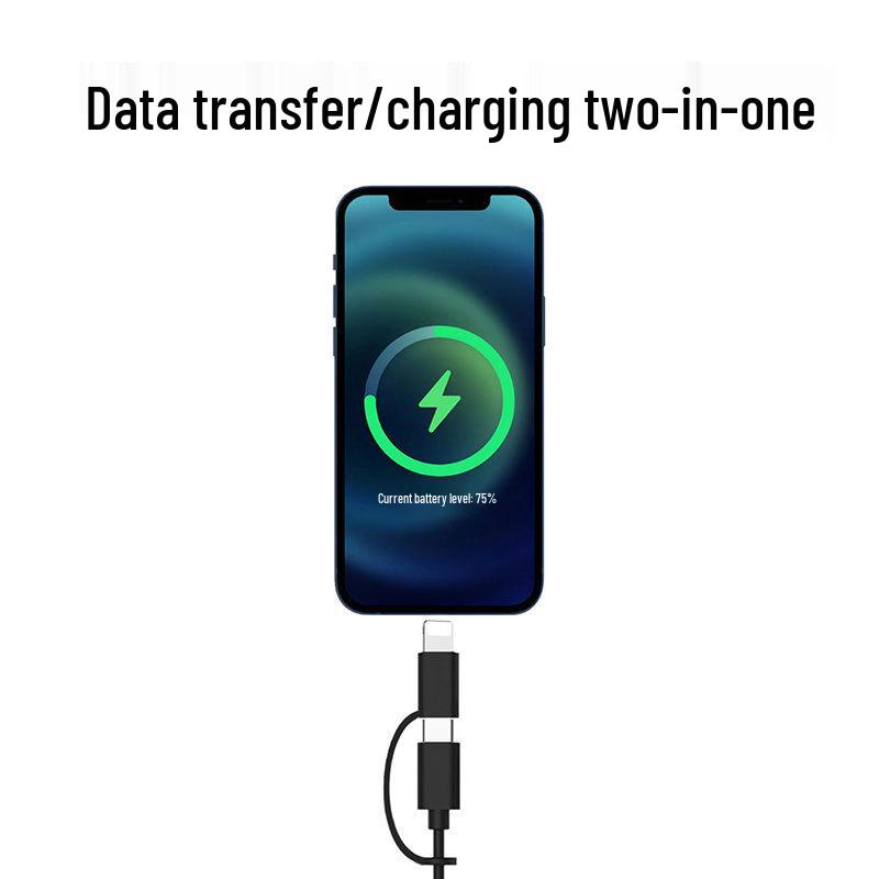 Android to Type-C Apple Lightning Charging Converter