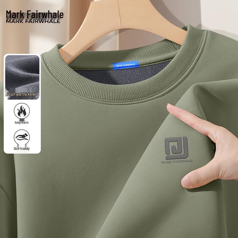 

Mark Fairwhale Men s Fleece-Lined American Style Sweatshirt 2XL