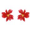 E11811 exaggerated personality fashion design earrings bohemian three-dimensional flower adjustable stud earrings female