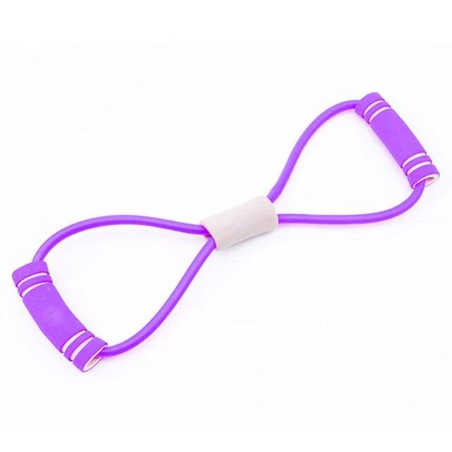 Octagonal Chest Expansion And Chest Molding Device Yoga Rubber Band Breast Tension Device With Elastic Rope Resistance Belt