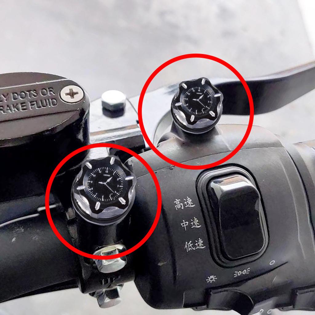 Rear View Screws Motorcycle Decorative Accessory Aluminum Hole Plugs for Most Motorbike Scooter