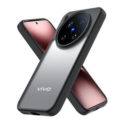 Pro Vivo X300 pouzdro pro Vivo X300 kryt TPU Pouzdro na telefon Jednoduchý černý matný kryt Odolný proti otiskům prstů pouzdro na telefon Pro Vivo X300