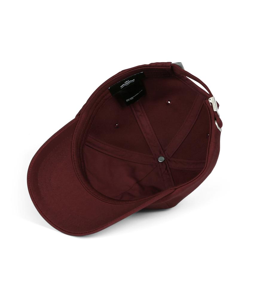 Eondeokeonteulol Cotton Logo Ball Cap Glow / Classic B B / Mid Night Wine