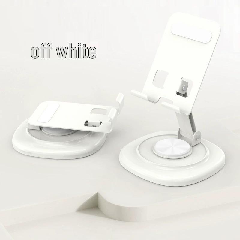 Rotating Metal Phone Stand: Foldable, Portable, and Sturdy
