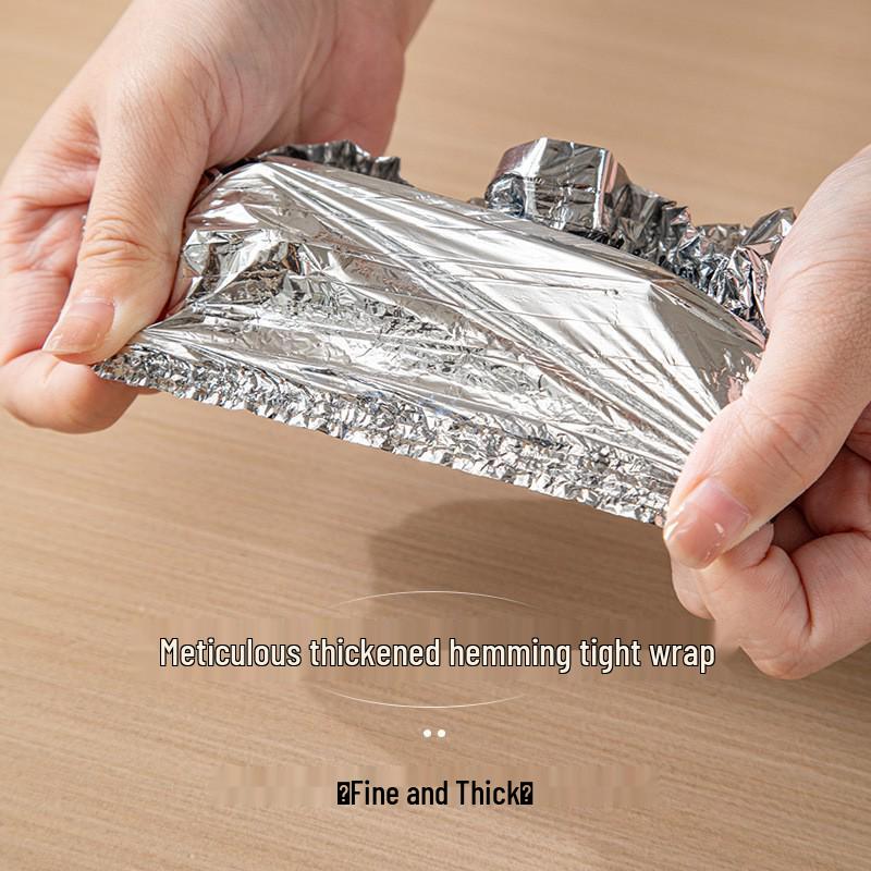 Food-Grade Aluminum Foil Meal Cover - Insulated, Disposable, Fresh-Keeping Kitchen Heat Barrier