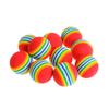 1/5pcs Rainbow EVA Cat Toys Ball Interactive Cat Dog Play Chewing Rattle Scratch Ball Training Balls Pet Toys Supplies