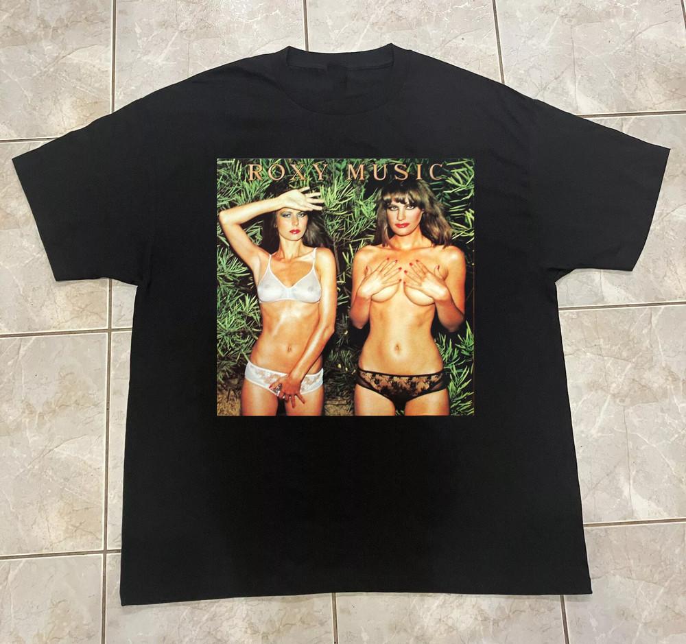 ROXY MUSIC Альбом группы COUNTRY Life Полный размер S-5XL SS674 Унисекс Футболка L