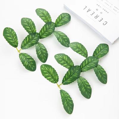 Artificial Plants Silk Orchid Leaves Festival Decorations Weddings Party Garlands Outdoor Garden Scrapbook Diy Gift Box Handmake