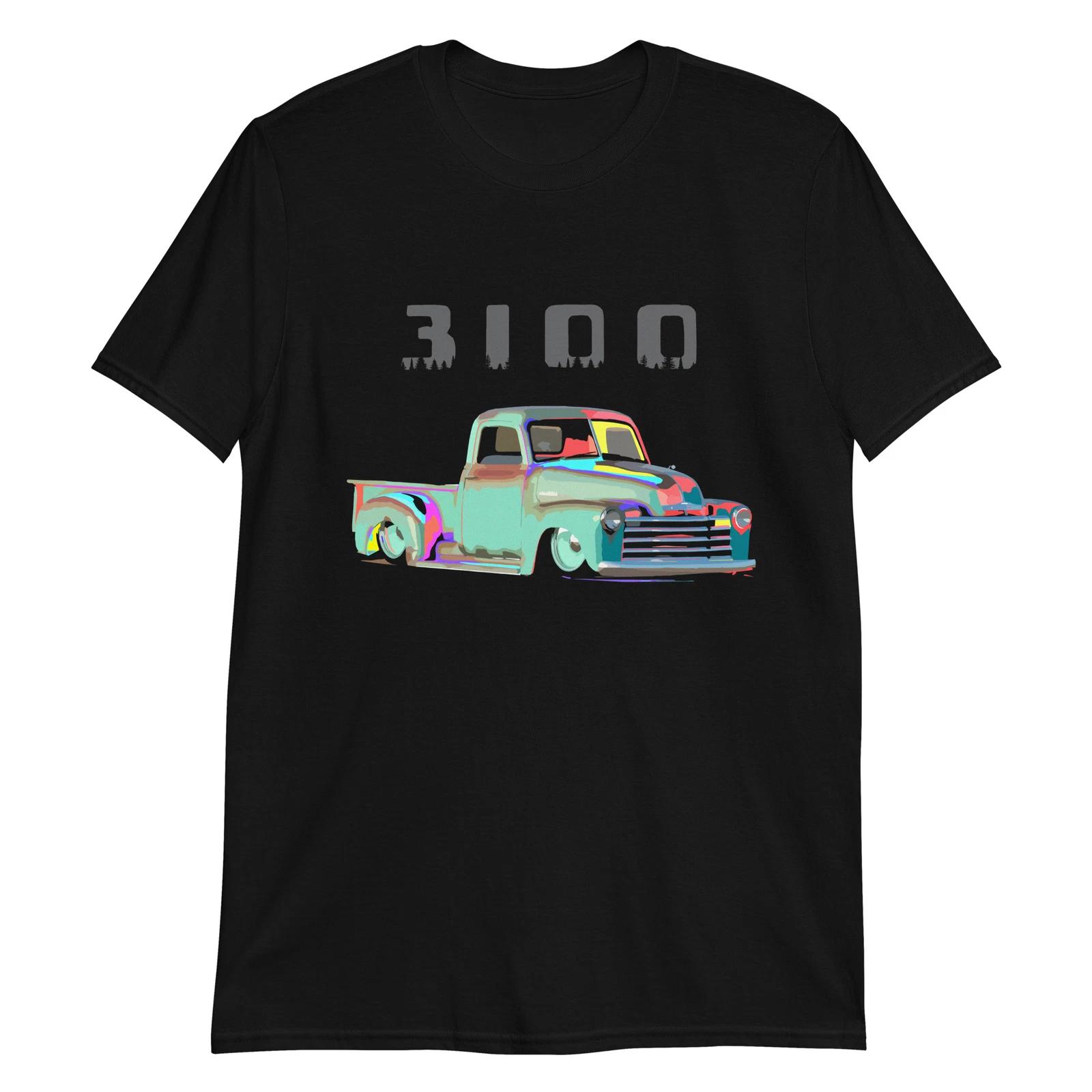 1953 Chevy 3100 Pickup Truck Custom Design Collector Car Gift T-Shirt XXL