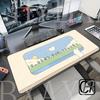 Kawaii Rabbit Mausepad Computer Keyboard Large Mouse Pad Desk Mat Office Accessories Cabinet Cushion Pc HYBXAXC Non-Slip HD Rug