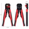 3-in-1 Wire Stripper and Electrician's Pliers with Wire Cutting, Stripping, and Easy Crimping Functions, Cable Stripper, Automatic Adjustment, Wire Cu