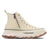 Converse All Star Trekwave Z Hi Versatile Comfortable Simple Durable Breathable High-Top Canvas Shoes Unisex Sneakers Beige 31310811