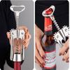 Stainless Steel Multi-Function Beer Bottle Opener and Wine Corkscrew Bar Tools for Home Kitchen Party Bar Use