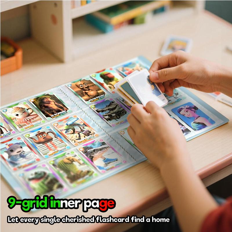 9 Pocket Italian Brainrot Trading Cards Binder Holds Booklet Tung Shaur Tralalero Tralala Card Collection Folder Kids Xmas Gifts