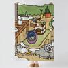 Game N-Neko Atsume-e Throw Thick Comfort Flannel Quilt, Multi-scene Use Indoor Outdoor Daily Nap