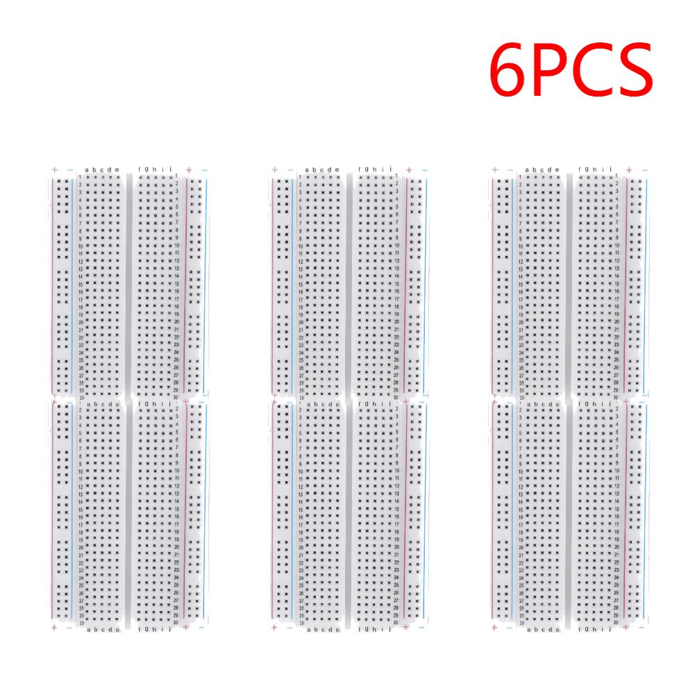 1-30pcs 400 Tie Points Solderless PCB Breadboard Spliceable Mini Universal Test Protoboard PCB Bread Board for Experiment Test R