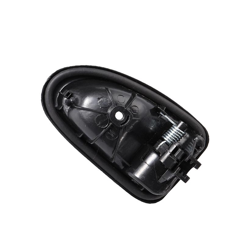 For Renault Car Inside Inner Door knob Interior Door Handle Left Right Fit For Clio 2000-2009 2/3-4/5 Doors Silver Matte Handles