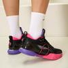 New LINING Speed 8 Basketball Shoes Men Low Top Black/Pink/Purple ABAR071-2