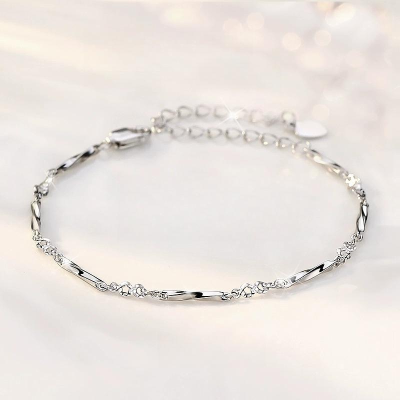 

Браслет для пары «Звезда и Луна Мёбиуса» Пара новых подарков в стиле «легкая роскошь» и простом стиле на День святого Валентина для девушки