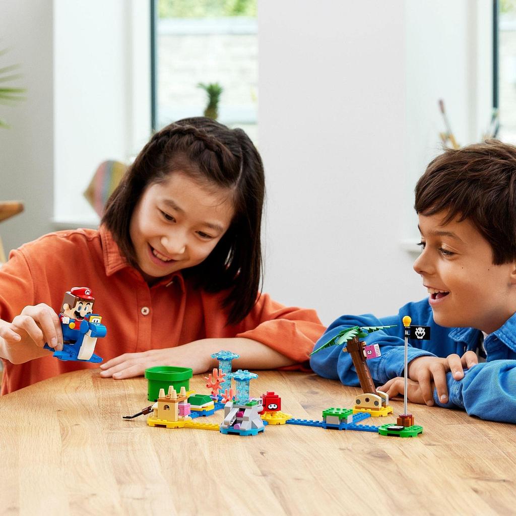 LEGO Super Mario Doshi and Swissi Challenge 71398, Toy, Building Blocks, Gift, Video Game, Boys and Girls, Ages 6 and Up